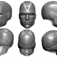 Screen Shot 2020-10-08 at 9.41.22 pm.png Avengers Vision Mask Helmet Cosplay display piece