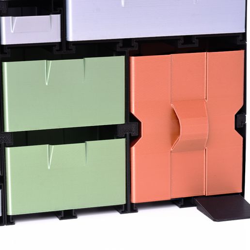 STL file Fastprint modular storage drawer system・3D printer model to