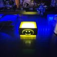 IMG_0939.JPG LED Illuminated Pedestal for Lego Helmets