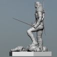 Preview12.jpg Geralt vs The Crones The Witcher 3 - Henry Cavill Version 3D print model