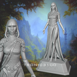 selune1.png D&D Statue von Selune (Pose der offenen Arme)