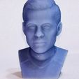 Capitán Kirk Chris Pine Star Trek busto de impresión en 3D listo stl obj