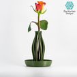 DSC09503-2.jpg Mordern Vase "Emberflare" | Propagation Vase STL to 3D print | Open Water Design
