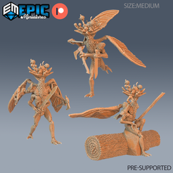 Ancient-Spore-Druid.png Ancient Spore Druid Set ‧ DnD Miniature ‧ Tabletop Miniatures ‧ Gaming Monster ‧ 3D Model ‧ RPG ‧ DnDminis ‧ STL FILE