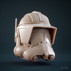CodyThumb1_1K.jpg Archivo STL Casco Comandante Cody Star Wars・Diseño imprimible en 3D para descargar