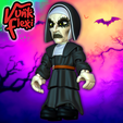 FreshStartMonster11.png The Nun Valek MultiColor Flexi Print-In-Place + figure