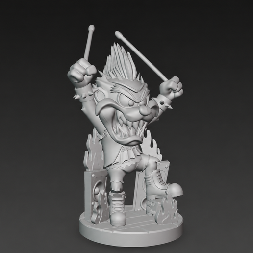 Taz - Rockstar 3D model preview