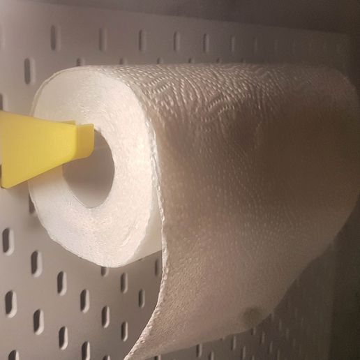 Skadis, Paper roll holder - 3D model önizlemesi