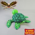 3.jpg Flexi Turtle | Print in place | no support