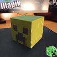 1.jpg Minecraft Creeper / Minecraft / Chest / Piggy bank box