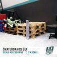 10.jpg Skateboards set in 1/24 scale for diorama - 6 models