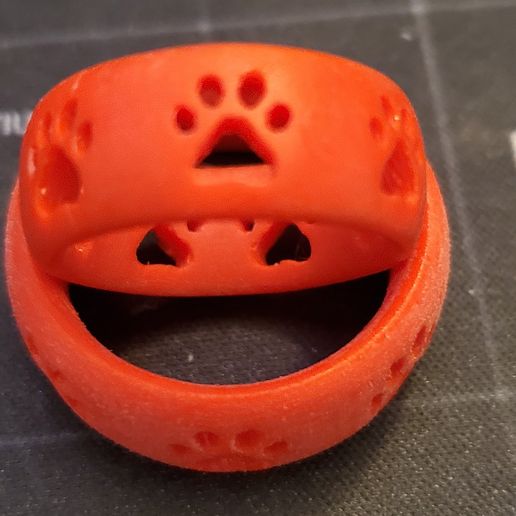 Paw Ring 3D model