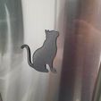 20221007_202352.jpg Cats 1 - 3D Model Silhouettes - Fridge Magnets, Gifts, Decorations, Souvenirs, Teaching Supplies
