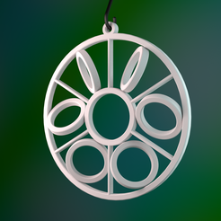 ornament_03.png Archivo STL gratis Adorno de Círculos Rodantes・Plan de impresión en 3D para descargar