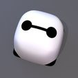 cube_baymax.jpg Pack 6 keycaps of cube animal - pack 2 - DIGITAL FILES FOR 3D PRINTING - KEYCAP FOR MECHANICAL KEYBOARD
