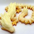 Gem-12.jpg Gemstone Dragon, Softer Crystal Dragon, Cinderwing3D, Articulating Flexible Dragon, Print-in-place, NO supports!