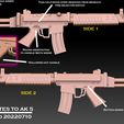 TRIPLE INDENTATIONS AND HOLE ADDED ‘TO SHOULDER STOCK BUS Ea Ne ae ele) ioe ol VE aa HOLES ADDED TO FIRE SELECTOR SWITCH pe B as) % =s WY BARREL RINGS WIDENED Sole Sete) ay Wile) TO HANDLE (BOTH SIDES) UPDATES TO AK +3) / BUTTON ADDED ADDED 20220710 Swedish Peacetime Firearms 1815-2021