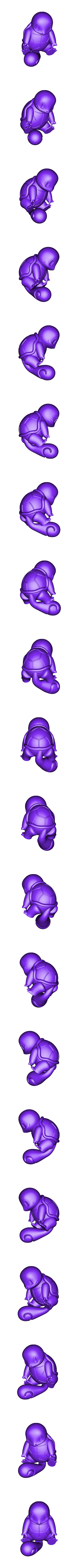 squirtle pose 5.stl Squirtle - Pokemon