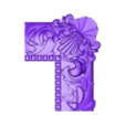 bottomleft.stl Ornate picture frame