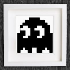 8a44698f0341057391afb435cd06c46d_preview_featured.jpg Free STL file Customizable Origami Pac-Man Ghost・3D print design to download