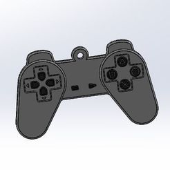 playstation keychain.JPG Descargar archivo STL Playstation keychain multicolor • Plan imprimible en 3D, Brocoli05