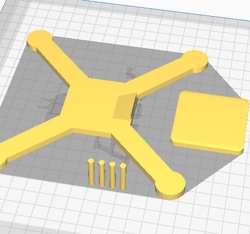Drone 120mm - 3D model önizlemesi