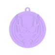 AntmanKeychain.stl Llavero y posavasos Ant-Man
