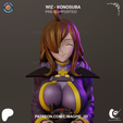 Wiz-03.png Wiz & Chomusuke (SFW Clothed) - 3D Printable Statue