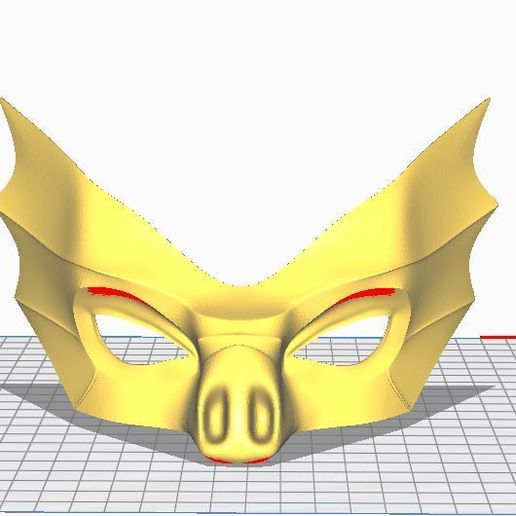 Free STL file Bat Mask・3D print object to download・Cults