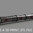 Darth_Maul_2021-Sep-12_11-18-45AM-000_CustomizedView15167348099.jpg Darth Maul Lightsaber Pack - 3D Print STL File