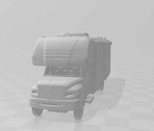 🚚 international terrastar motorhome・ STL File for 3D printing・Cults