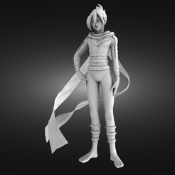 Magic-ninja-render.png Fichier STL Ninja magique・Modèle imprimable en 3D à télécharger