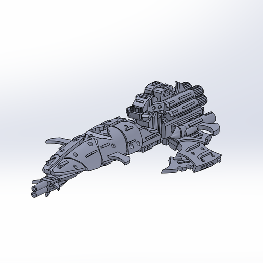 Succubus Light Cruiser 3D model