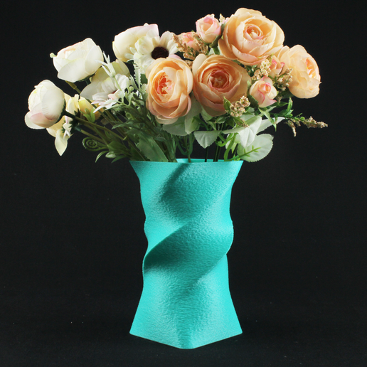 Pillar - Vase STL File: 3D Print Home Decor (Digital Download) - 3D model önizlemesi