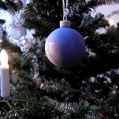 2.png STL-Datei Xmas tree bauble kostenlos・Vorlage für den 3D-Druck zum herunterladen