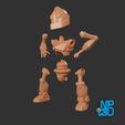05_compressed.jpg STL file Miny Iron Giant Robot・3D printable model to download