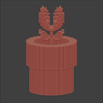 image-1.5.png Super Mario Bros piranha plant 3D sprite