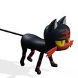 RF.jpg POKÉMON Pokémon litten CAT 3D MODEL RIGGED CAT Delibird DINOSAUR Pokémon Pokémon