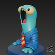 SNAG-1270.png Screaming Office Monster - 3D Model for Printing