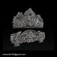 012.jpg Bed 3D relief models STL Files used for CNC Router