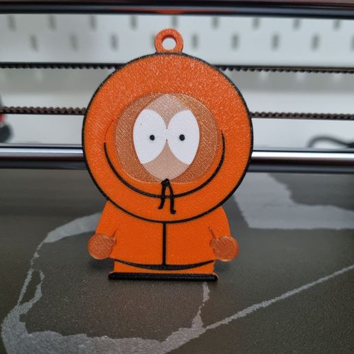 South Park Kenny keychain 3D model