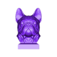 French_Bulldog.stl French Bulldog bust 3D print model