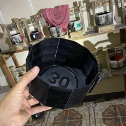 7.jpg Fichier STL 30Lb/ 13.6kg haltère moule・Design pour impression 3D à télécharger