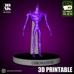 Ben 10000 - FourArms Classic Aliens 3D Model - Buy Royalty Free 3D
