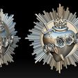 A10.jpg Model of the Immaculate Heart of Mary 2 3D print mode
