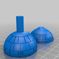 31529a83-6ba3-484c-8143-393f874be854.png Free 3D file Death Star Dradle V2・3D print design to download