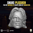 6.png Snake Plissken fan Art Kit 3D printable Files For Action Figures
