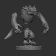 3.jpg Werewolf Statue