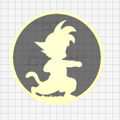 Archivo STL Silueta Goku, Dragón Ball・Diseño para descargar y imprimir en 3D・Cults Archivo STL Silueta Goku, Dragón Ball・Diseño para descargar y imprimir en 3D・Cults