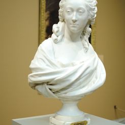 Houdon_AIC_display_large.jpg Busto de Anne-Marie-Louise Thomas de Domangeville de SÃ©rilly, Condesa de Pange